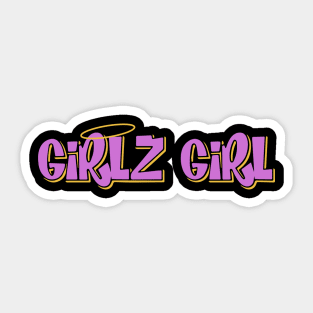 Girls Girl Sticker